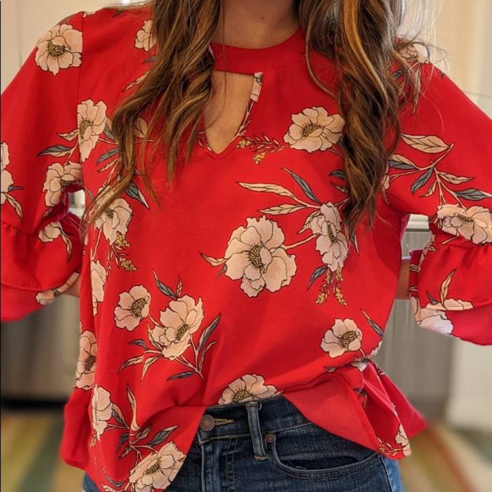 Floral Blouse